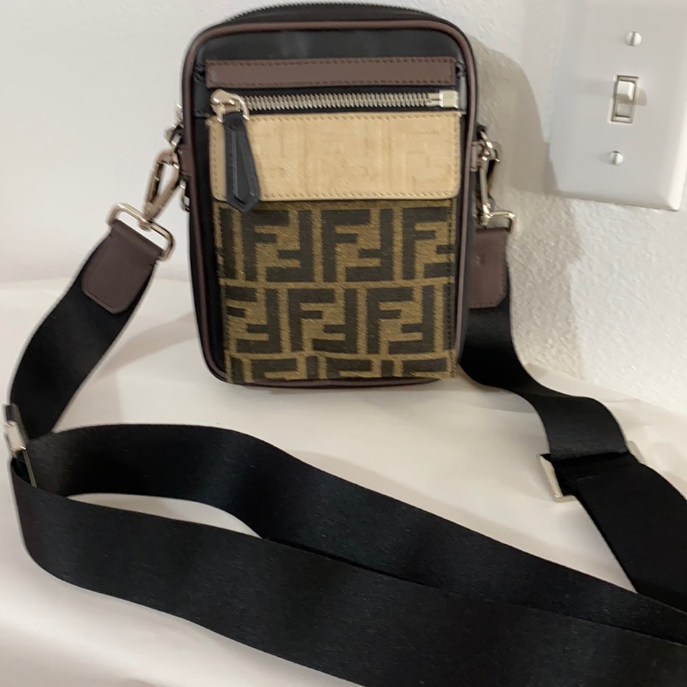 Fendi crossbody messenger bag